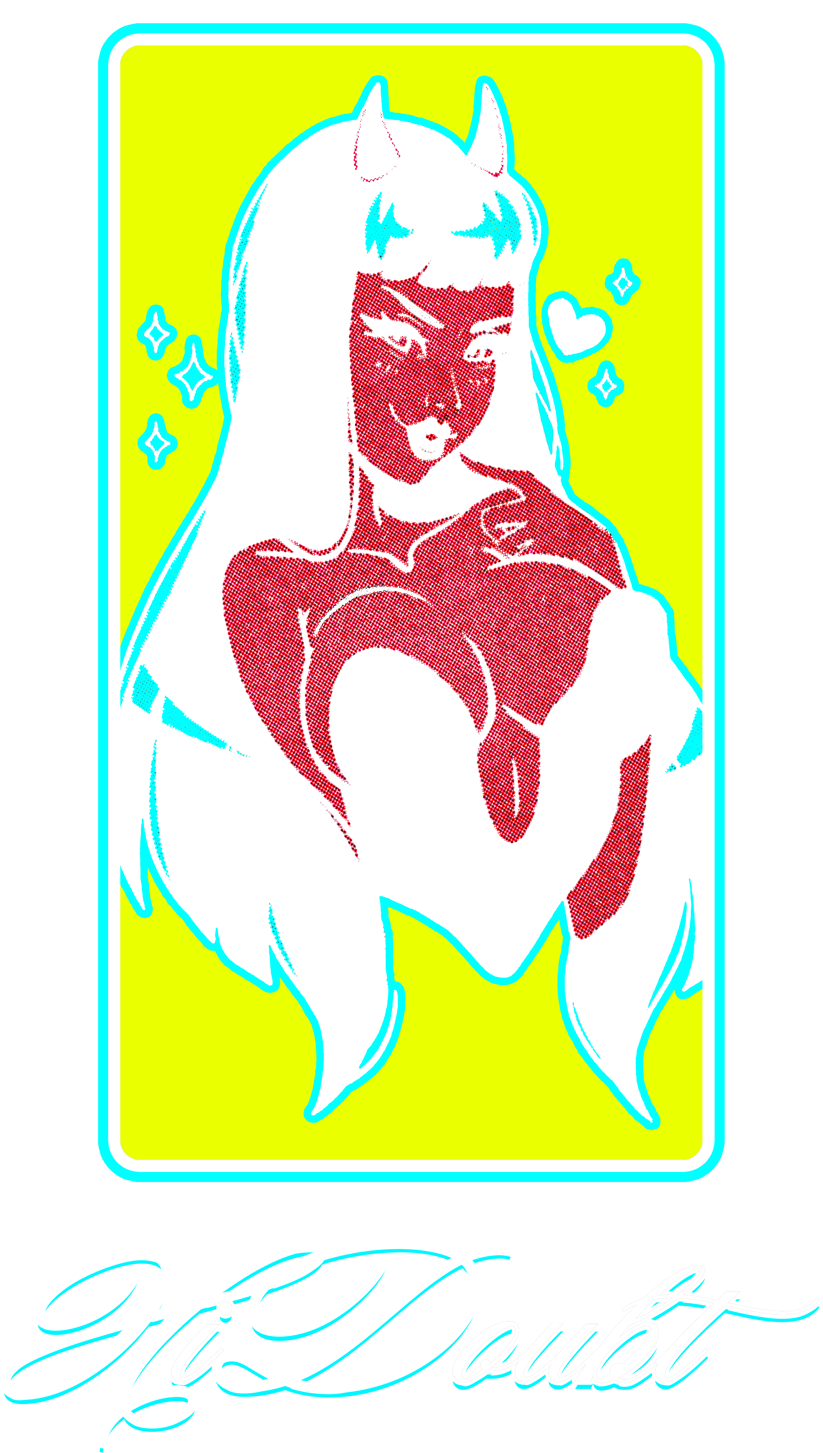 "Devil-Girl" Crop Tee
