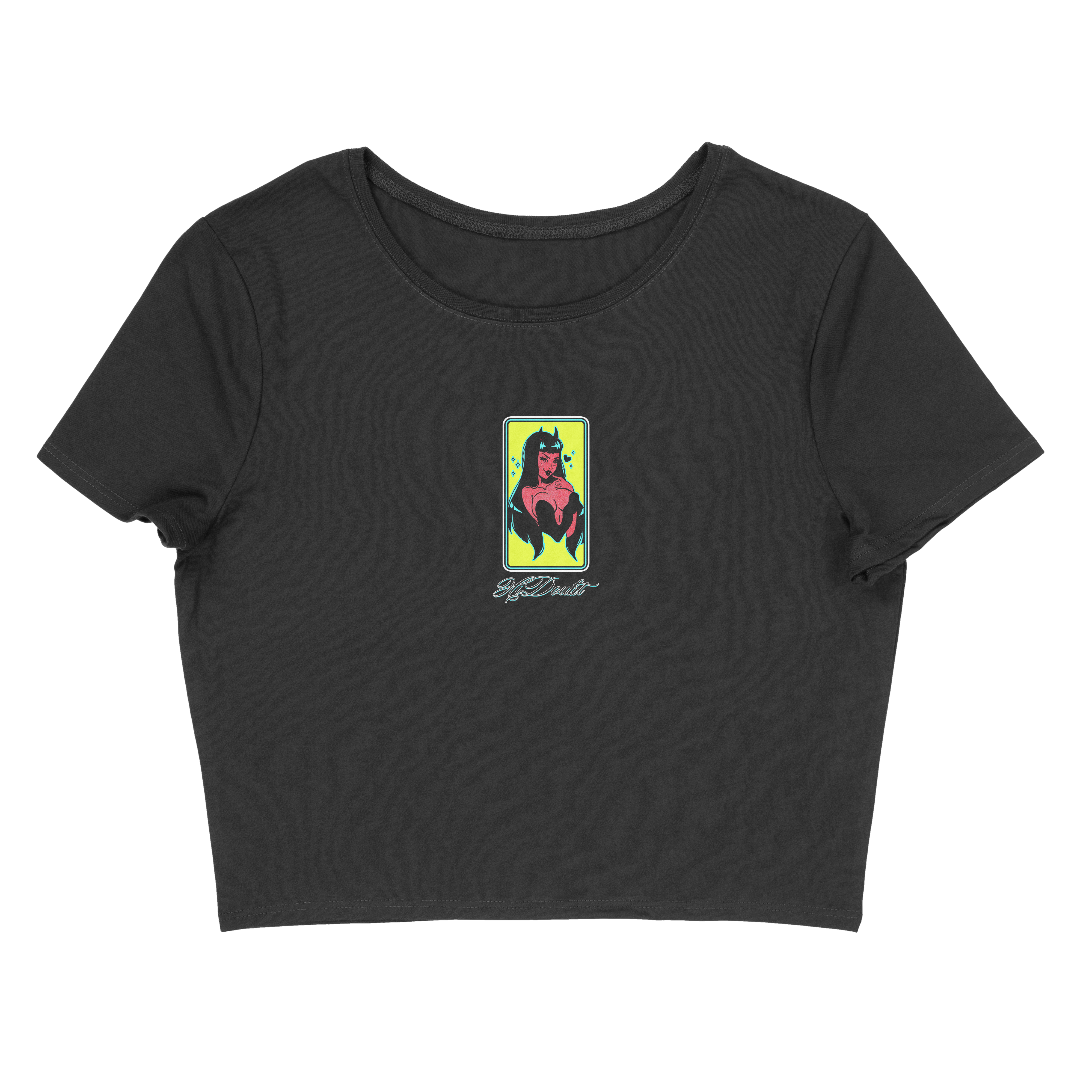 "Devil-Girl" Crop Tee